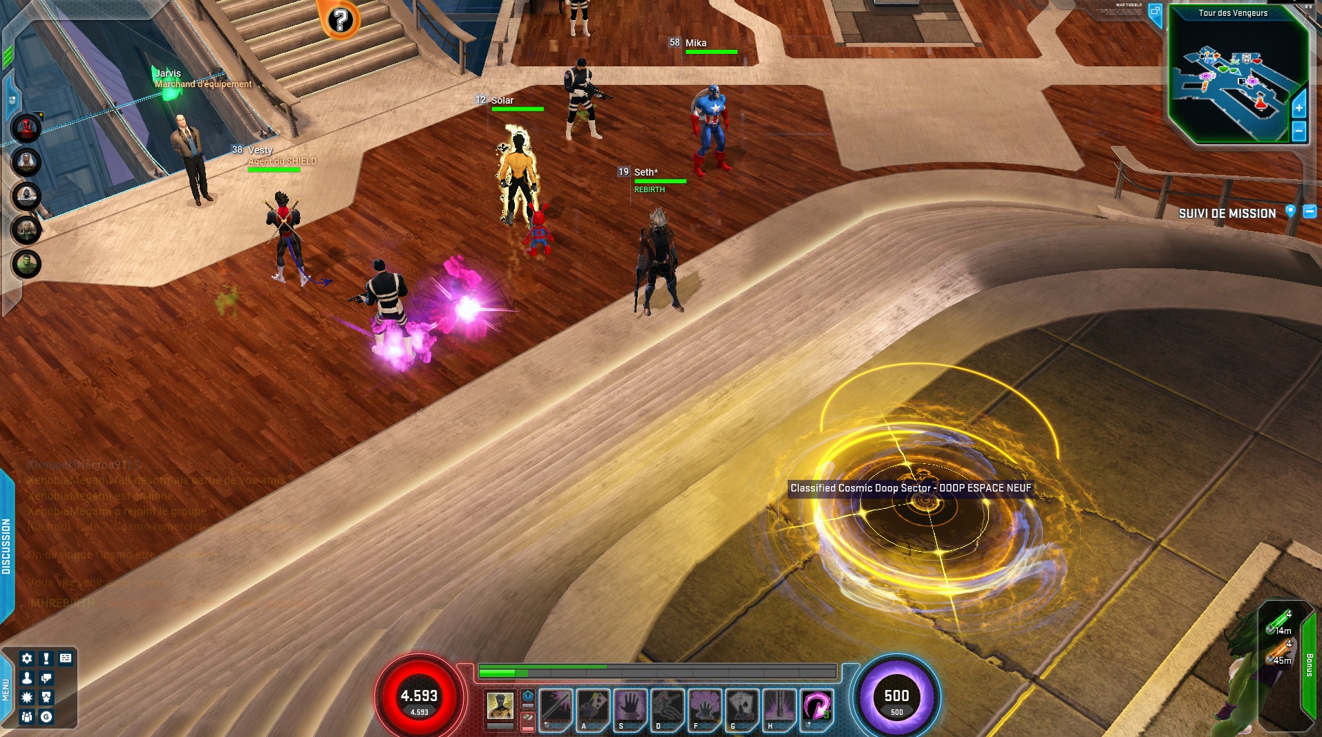 Ouverture du serveur.. Les héros Francophones